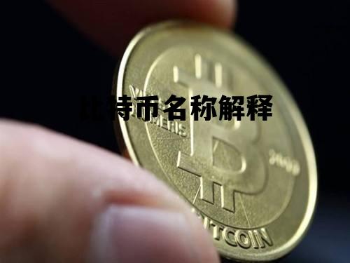 比特币名称解释大全，比特币名称解释